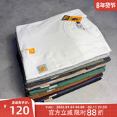 弹跳潮人 T恤 风男女口袋短袖 Carhartt卡哈特K87经典 基础打底工装