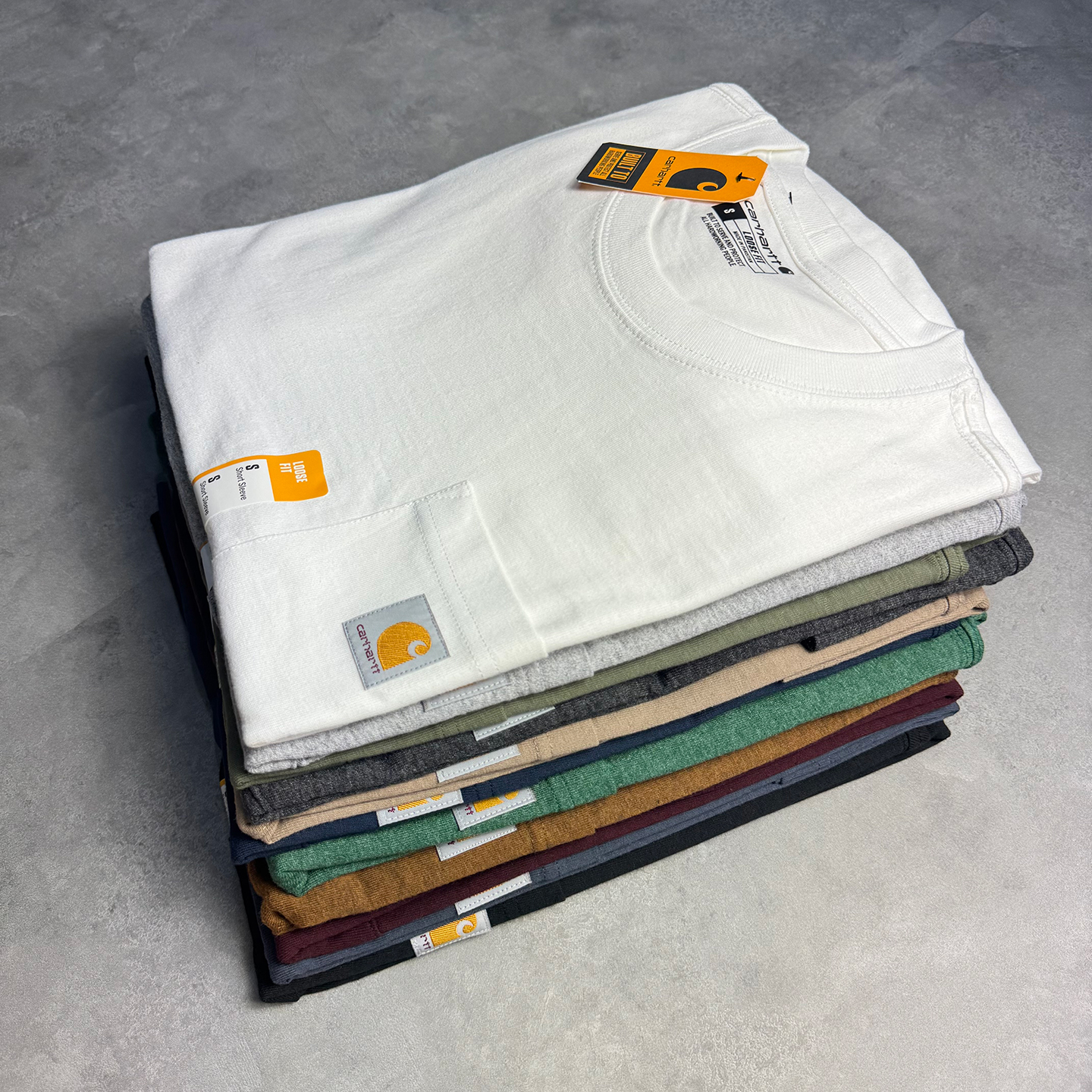 弹跳潮人 Carhartt K87卡哈特经典基础打底工装风男女同款短袖T恤