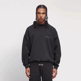 Fear 20款 Essentials 字母小高领加绒套头卫衣潮 God 弹跳潮人