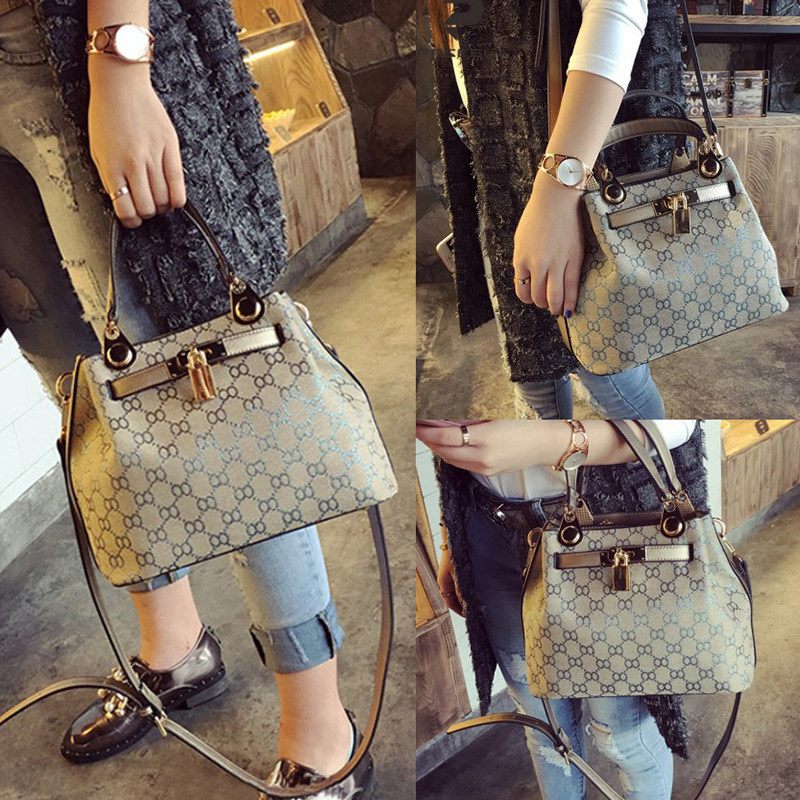 Hong Kong Agency purchase Leather bags 2021 new pattern Versatile atmosphere fashion Lock catch Bucket bag Handbag The single shoulder bagin the Leather/Lady bags/Men's bag, Ms. bags  category - from Buy2taobao.com to provide professional Taobao agent buy service
