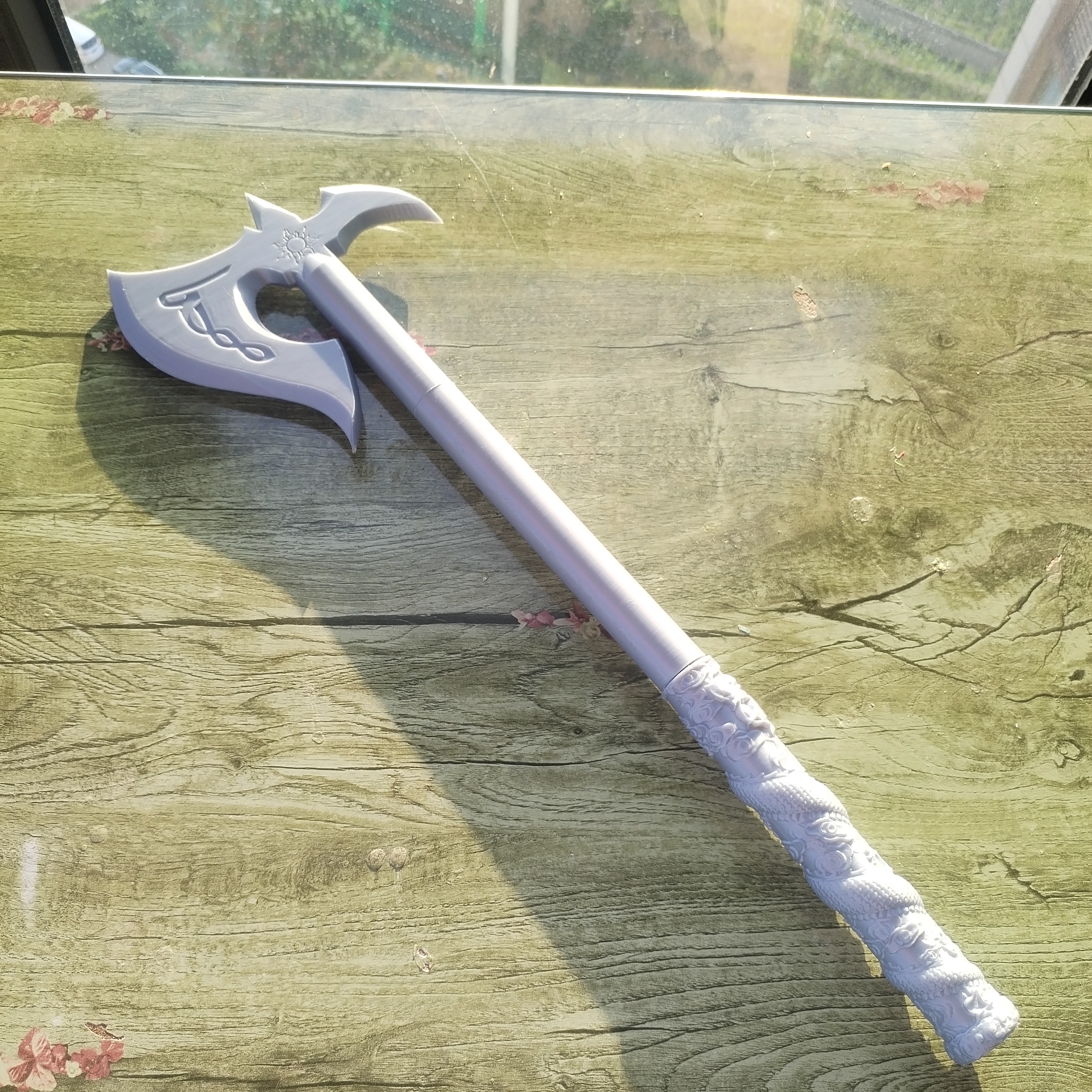 现货维京战斧模型武器实物玩具