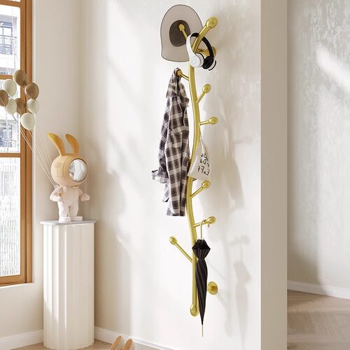 卧室转角衣帽架阳台固定式架