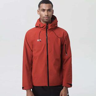 XHOLIC赛客联名运动棉衣男秋冬新款面包服连帽外套加厚石墨烯棉服