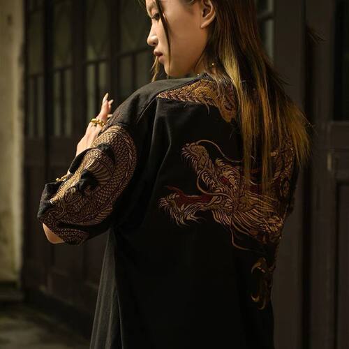 21支210g精梳纯棉 夏季仿刺绣印花短袖T恤宽松300斤圆领上衣潮ins