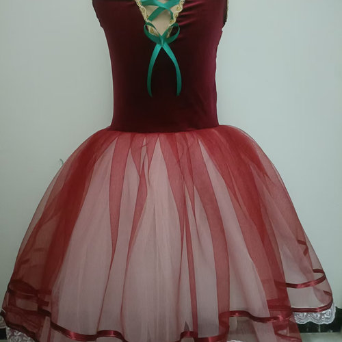 儿童芭蕾舞裙演出服蓬蓬裙