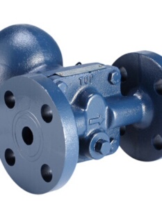 蒸气疏水阀 F6F浮球式 DN32洗衣服烘干机疏水器 台湾DSC F6F疏水阀