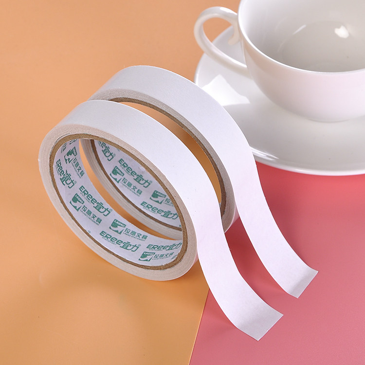 强力双面胶带 超强粘力透明无痕粘性 双面胶纸固定墙面办公用品