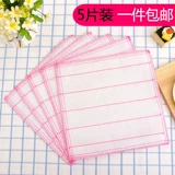 Бесплатная доставка ткань, водопоглощение вода 5 слоев толстых блюд, ткань для белья, неплотное масло кухни для мытья посудомоечная ловушка, хлопковое и деревянное волокно