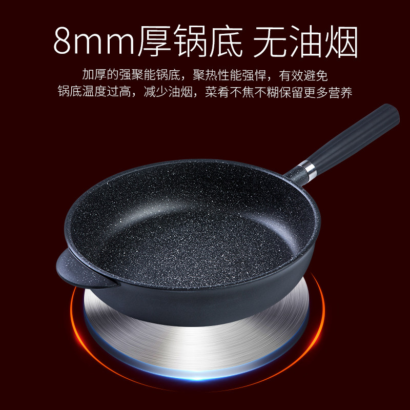 意大利进口燃气28cm不粘锅