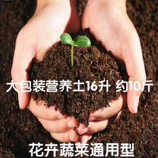 花菜田通用优质培养土10L约5斤营养土 盆栽蔬菜花卉种植土 花土