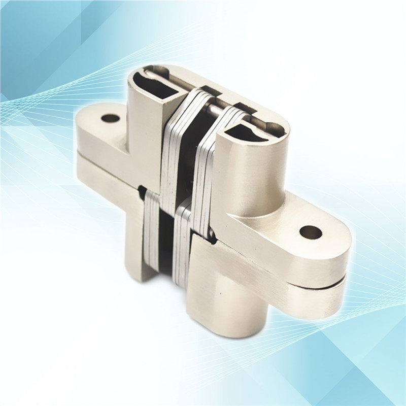 隐形门外开门合页弹簧铰链 小号折叠暗藏式弹簧十字铰链大号