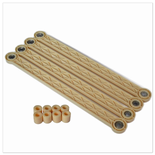 加长款婴儿床五金固定配件轴承摇摇臂摇篮铁摇臂童床连接摇摆臂