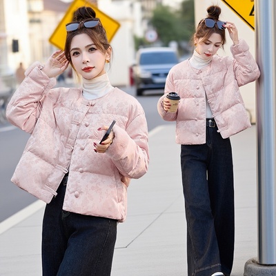 新中式国风羽绒服女款爆款