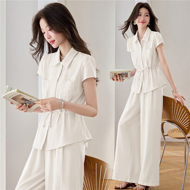 2026夏季高级感气质女装套装宽松显瘦通勤风时尚百搭洋气成套穿搭