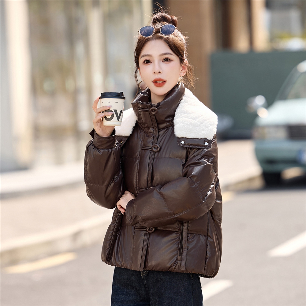 皮衣2026年新款羽绒服