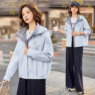 今年流行的短款女装上衣外套女款春装2026新款休闲妈妈小个子外套