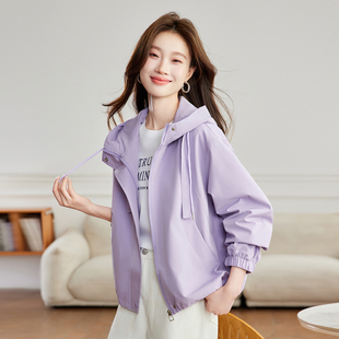 春秋款 2026新款 二八月春季 薄款 洋气休闲抗风 外套女款 高档时尚 爆款