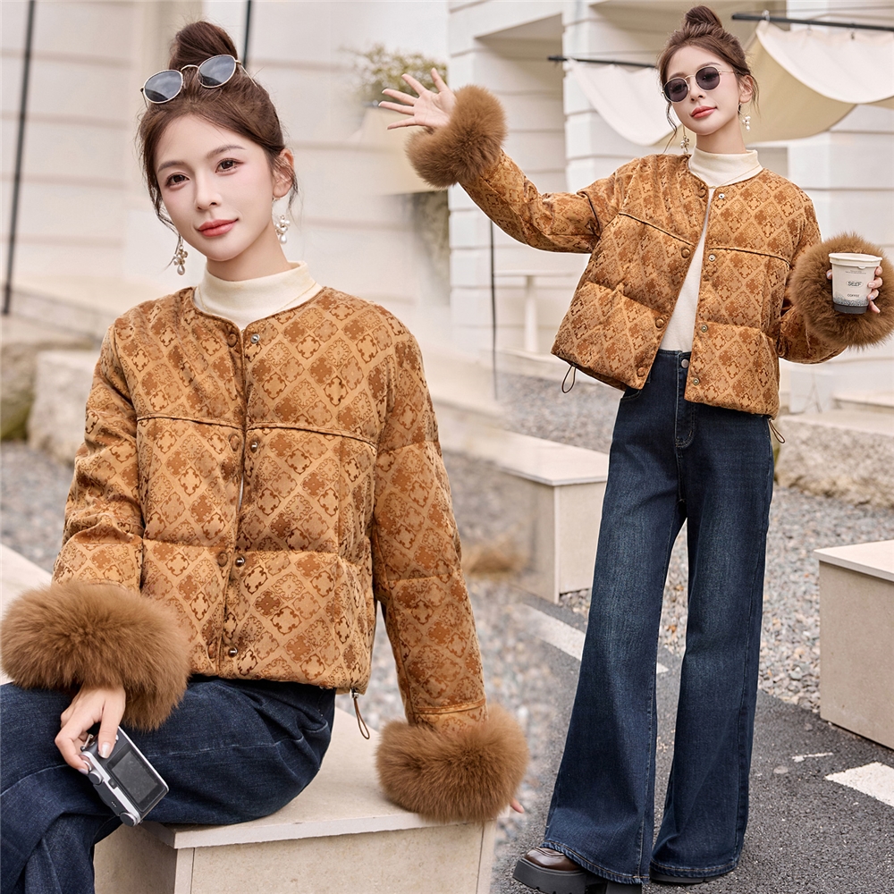 国风贵夫人2026年新款羽绒服