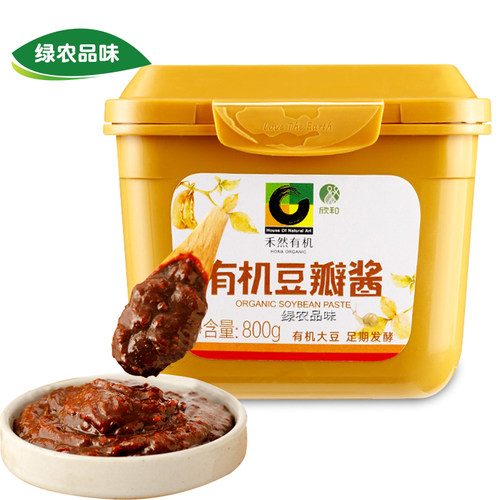 禾然有机山东小麦不辣豆瓣酱