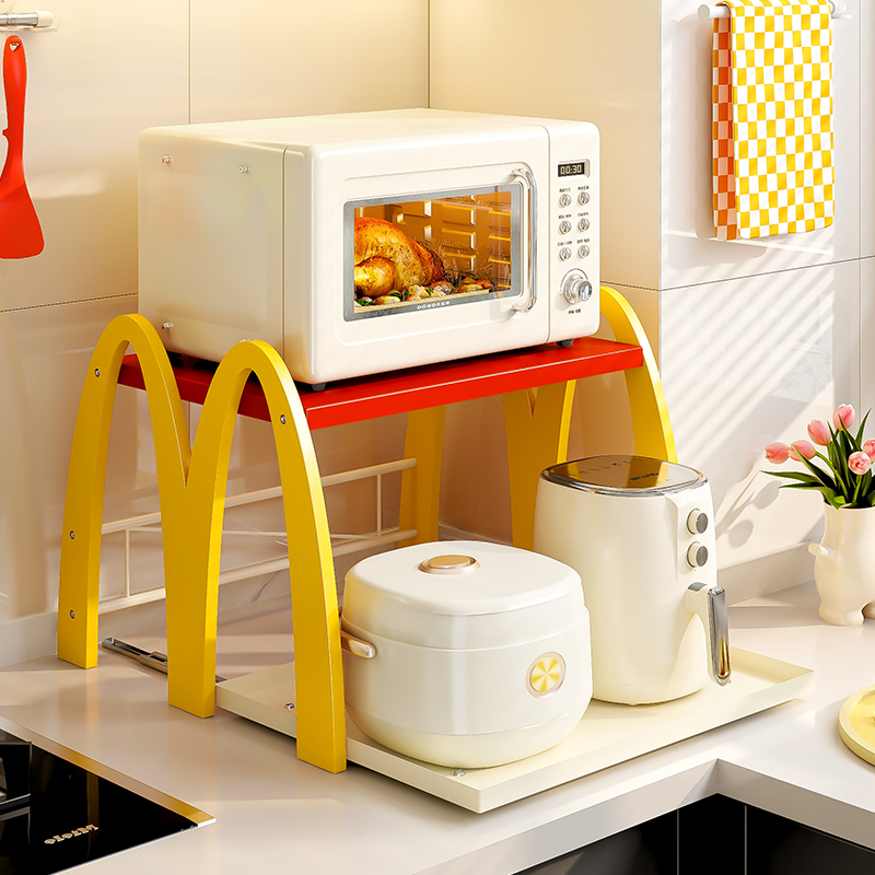 【专利新品】微波炉电饭煲置物架