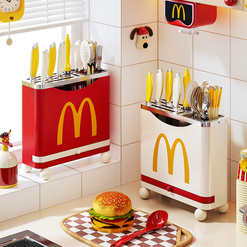 【重磅新品】多巴胺厨房刀架置物