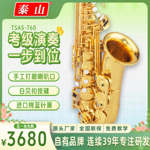 泰山中音萨克斯初学成人专业演奏