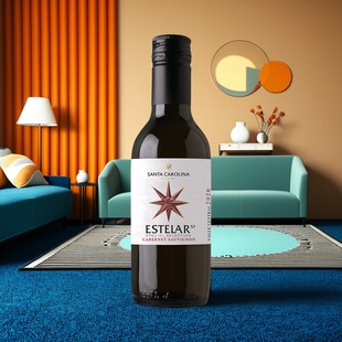 智利原瓶进口红酒迷你小瓶口粮富隆胜卡罗赤霞珠红葡萄酒187.5ml