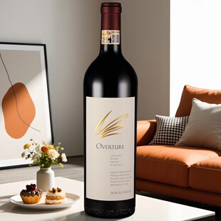 名庄红酒美国纳帕谷原瓶进口干红作品一号副牌红葡萄酒750ml