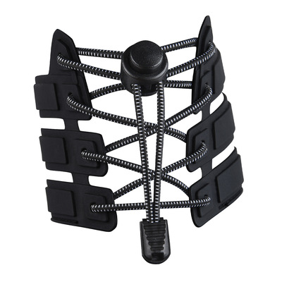 皮筋儿童免绑弹力彩色圆懒人鞋带