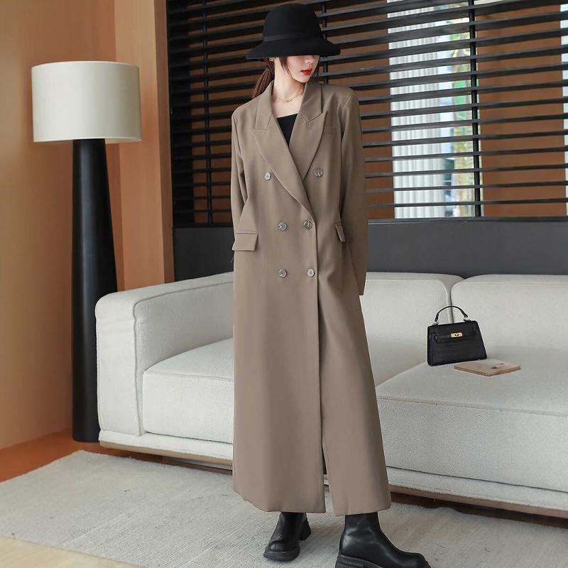 显瘦200斤过膝长款大码女装高端