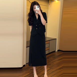 大码显瘦西服两件套胖mm气质百搭装独特时尚显瘦职场圆梦潮流时尚
