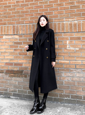 秋冬新特大码女装胖妹妹毛呢外套