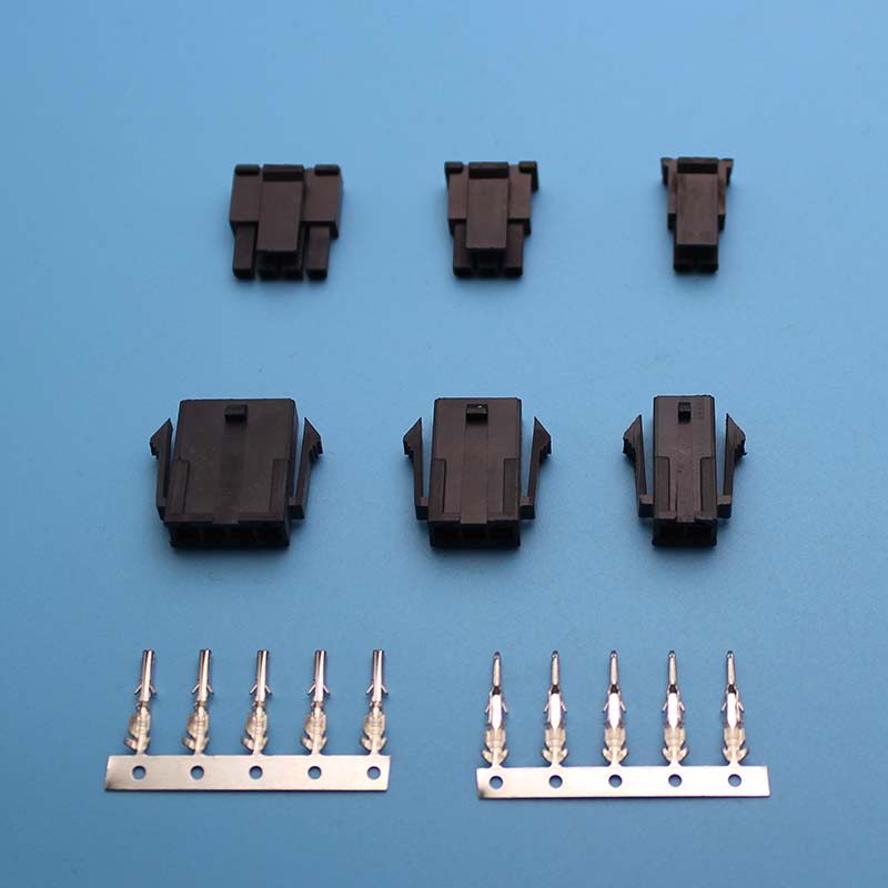 0mm 空接 单排 黑色  公母胶壳 公母端子  一套价