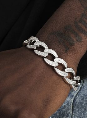 古巴欧美风金色高级手链