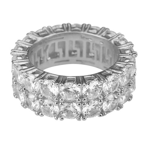 ICEBLING8MM双排镶钻戒指