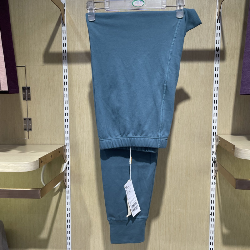 新一系YI57821新1系男生100棉紧口线裤单条秋裤保暖裤高腰加裆长