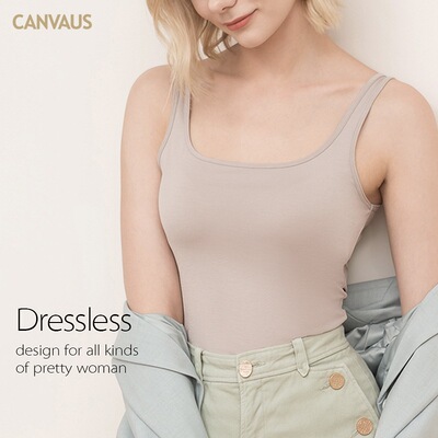 莫代尔内搭莫代尔背心简约