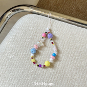 HHHgugu手机链条学生ins可爱小猪ccd短挂绳包包手机链钥匙扣饰品