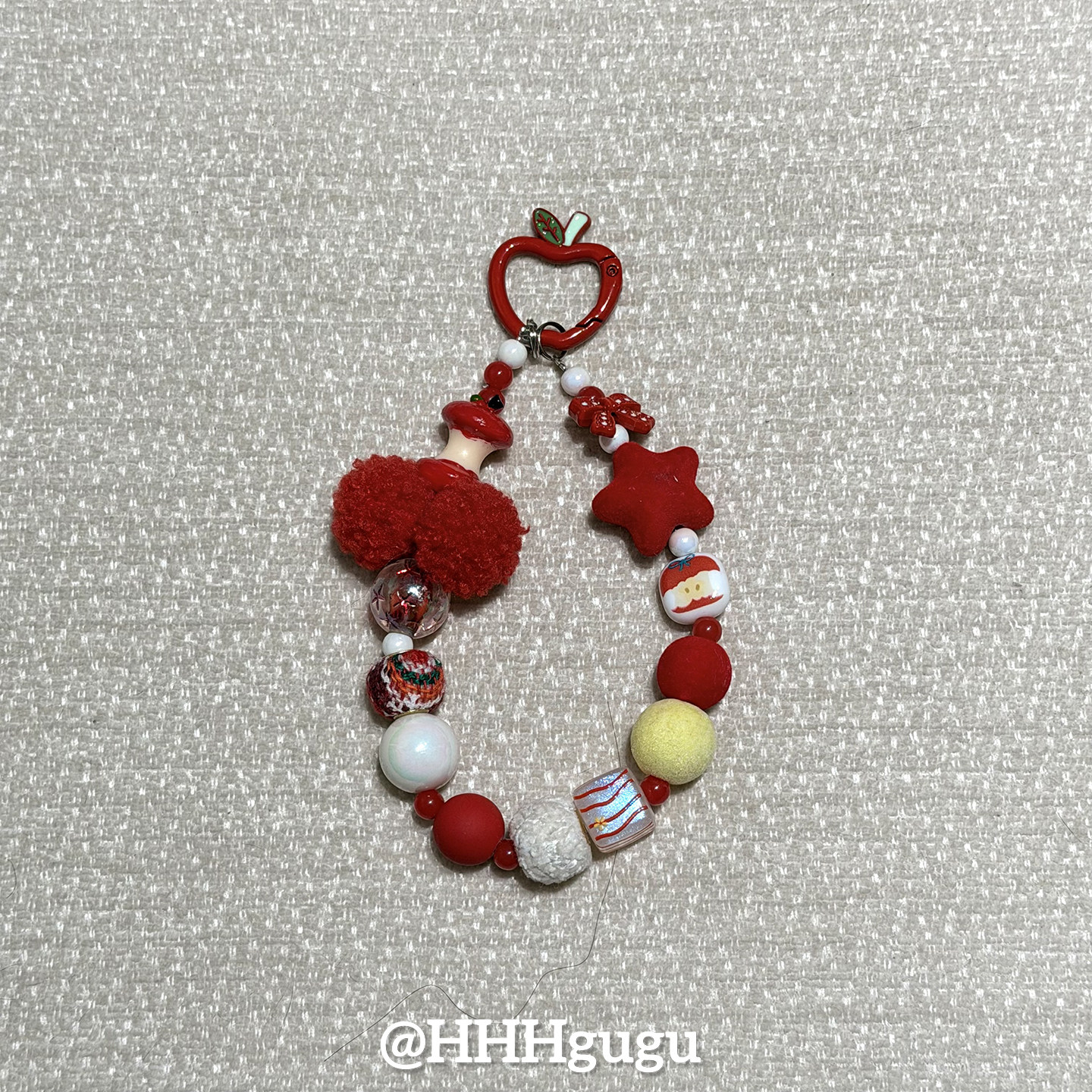 HHHgugu手机链条学生简约红色五角星ccd短挂绳包包手机链钥匙扣,饰品/流行首饰/时尚饰品新,其他DIY饰品配件,淘宝优惠券,粉丝福利购,淘宝优惠卷