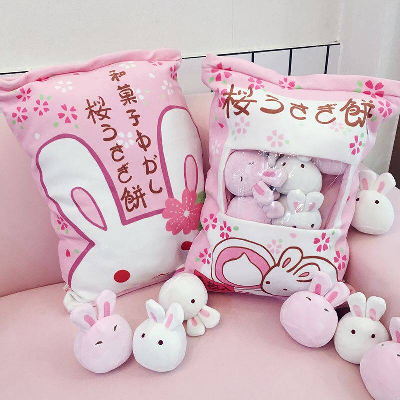 new pattern ins originality simulation snacks Pillows lovely Japan lovely Bunny Plush Fabric art Toy netin the Toy/Childs/Puzzle/Building block/Model , Plush Fabric Toys  category - from Buy2taobao.com to provide professional Taobao agent buy service