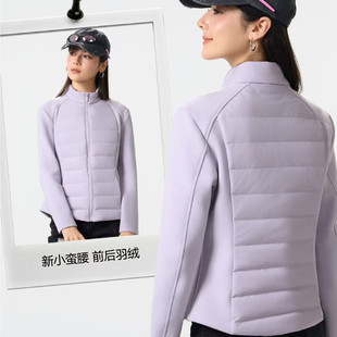 K257前后羽绒服内胆秋冬款 白鸭绒羽绒服热感航天小蛮腰羽绒衣2025