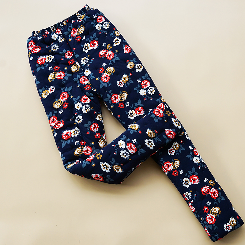 冬季手工纯棉花中老年定做保暖裤