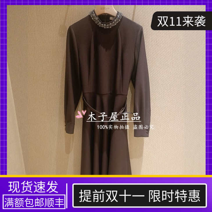香港艾米尔/XMLEE 2025年秋冬新款连衣裙 X533L7147-6990