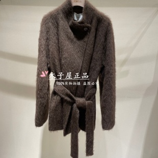 X543D7859 香港艾米尔 耗牛绒大衣 2025年秋冬新款 17990 XMLEE