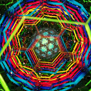 美国Novascopes伯利恒之星璀璨火彩纯手工艺术创意万花筒多棱镜30