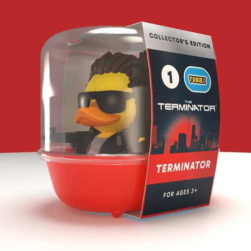 Tubbz The Terminator终结者T800阿诺施瓦辛格小黄鸭手办公仔2