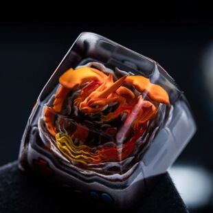 S-craft mega charizard y喷火龙宝可梦口袋妖怪树脂客制化键帽