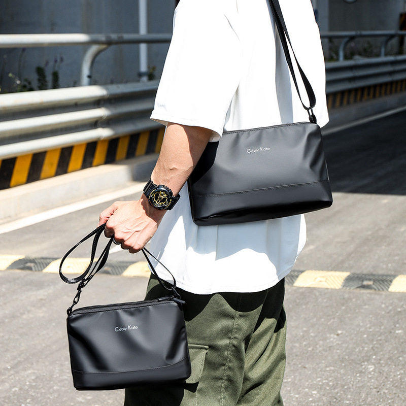 名佳怡新款7A抗菌防水耐磨潮流男款休闲包男士胸包高级感斜挎包a5