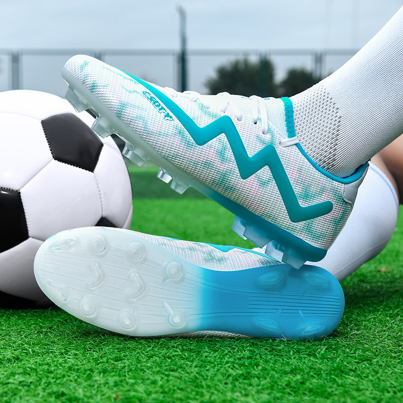 潮兽岛PU透气足球鞋男女TF碎钉男童防滑训练专业比赛运动鞋子