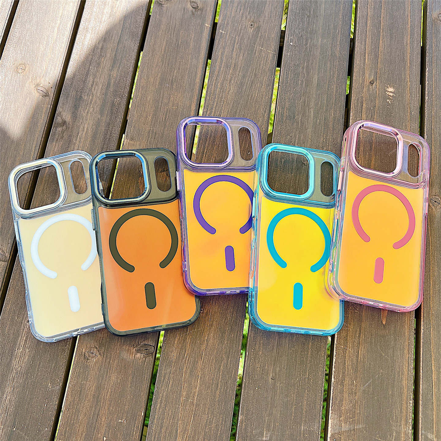 iPhone苹果17变色龙16透明15亚克力14斜挎包13硬胶12软胶11手机壳Pro手绳MAX挂绳Plus肩带16E亮影Air磁吸充电